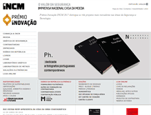 Tablet Screenshot of incm.pt