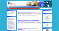 Desktop Screenshot of incm.gov.mz