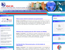 Tablet Screenshot of incm.gov.mz